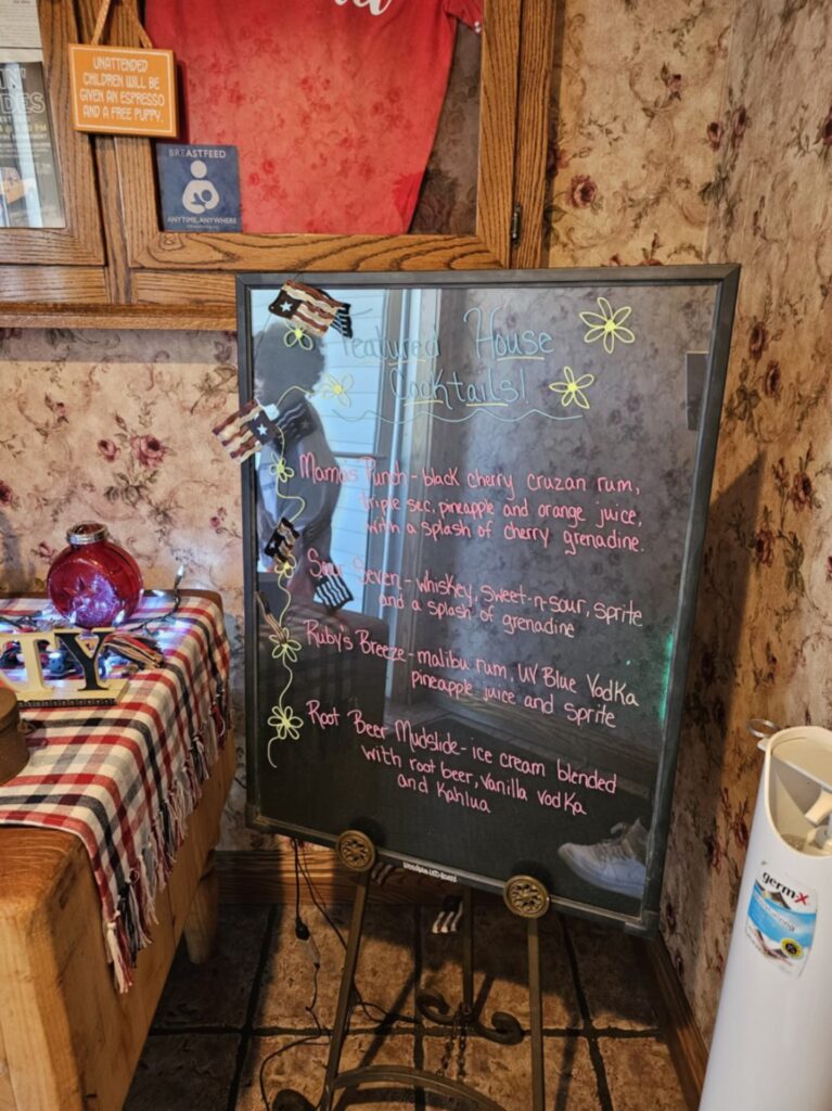 J J Rubys Menu 6