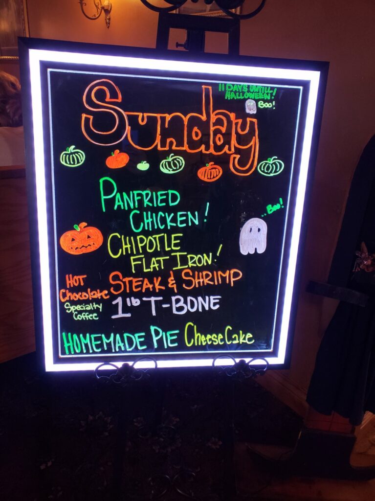J J Rubys Menu 7